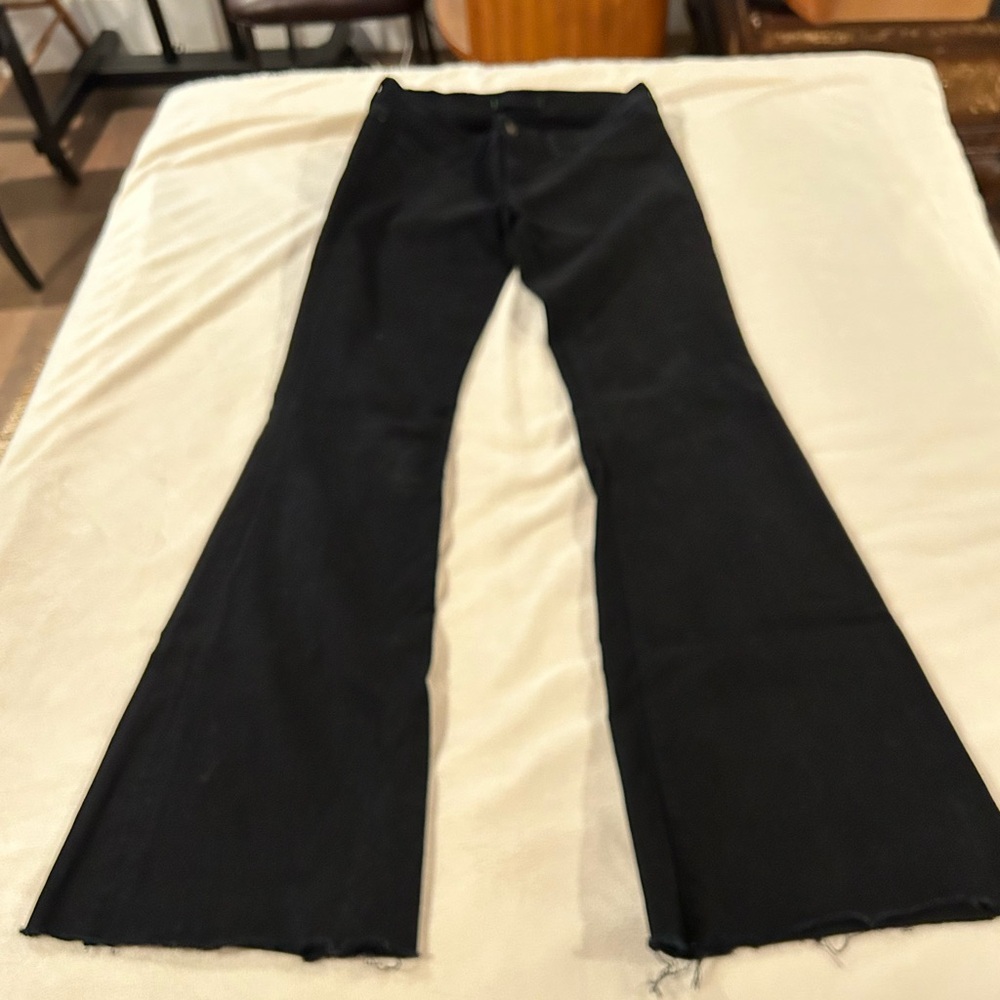 J Brand Black Flared Jeans